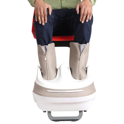 BOT_03 Foot Leg & Calf Massager Machine with Heat, Airbags & Roller